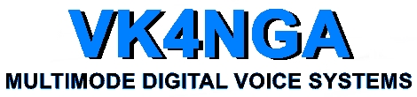 VK4NGA Multimode Digital Voice Systems